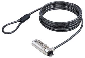 SNANOC4D-LAPTOP-LOCK - Slim Lock Nano Slot Combination Laptop Cable Lock, 1.5m