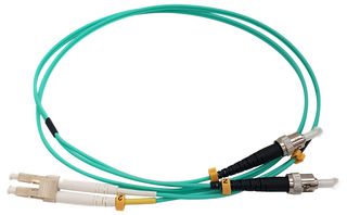 005-685-020-22 - Multimode OM4 LC-ST Duplex Fibre Optic Patch Lead, 2m