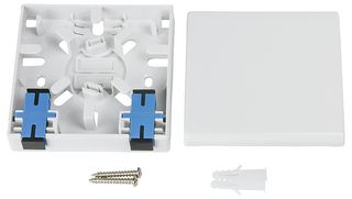 60203PI - Mount Box with Twin SC Adaptor