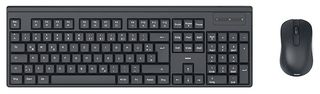 73173051 - WKM-100 Wireless Keyboard & Mouse Deskset, Black