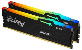 KF560C30BBAK2-32 - 32GB FURY Beast RGB DDR5-6000 PC5-48000 UDIMM RAM Kit (2x 16GB), XMP Profile