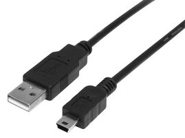 USB2HABM2M - USB to Mini USB Lead, 2m Black