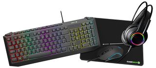 GMX-PULSE-4IN1 - Pulse 4-in-1 PC Gaming Bundle, Keyboard & Mouse Combo Set with Headset