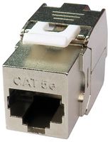 PSG92141 - Cat5e Tool-less Shielded Keystone Socket, Silver