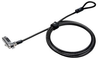 K60600WW - Slim Combination Laptop Cable Lock for Standard Slots, 1.8m