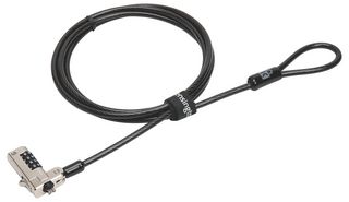 K68008EU - Slim N17 Combination Laptop Cable Lock for Wedge Slots