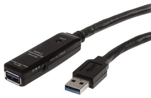 USB3AAEXT3M - USB 3.0 A Male to Female Active Extension Lead, 3m Black