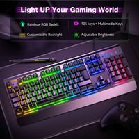 EKB01002BK03 - RGB Wired Gaming Keyboard, Black