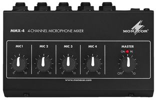 MMX-4 - 4-Channel Microphone Mixer