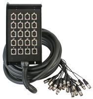 PLS00327 - 20 Way 16/4 XLR Multicore Stage Box, 40m