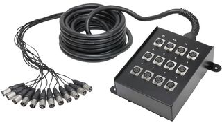 K12C10 - 12 Way XLR Multicore Stage Box, 10m