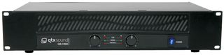 QA1000 - 2U Power Amplifier, 2x 250W RMS - 172.025UK