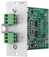 D-001T - Dual Mic/ Line Input Module with DSP