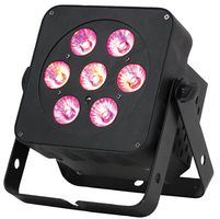 LEDJ60 - Slimline 7HEX6 7 x 6W RGBAWUV LED PAR Can