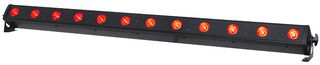 LEDJ67 - Slimline 12Q5 Batten 12 x 5W RGBW LED Bar, Black