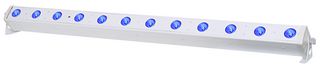 LEDJ67A - Slimline 12Q5 Batten 12 x 5W RGBW LED Bar, White