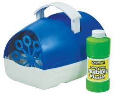 G002GCB - Battery Operated Bubble Machine, Blue