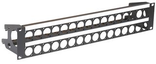 R2269-2UK-32 - 19" Rack Panel Punched for 32 D Series Connectors - 2U