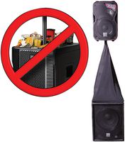 BBS1-B - Bass Bin Pole Scrim Kit, Black