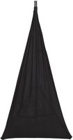 SSCRIM1B - Single Sided Scrim for Speaker or Lighting Stands - Black