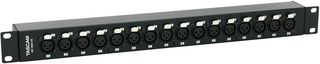 BO-16DX/IN - Rack Mount 16x XLR to D-Sub Adaptor