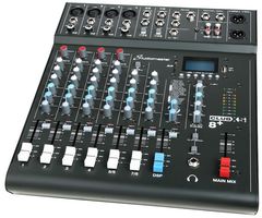 CLUBXS8+ - 8 Channel Mixing Desk with DSP and USB/SD