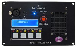 BEATRICE W4 - Wall/Desk Mounted Single User Dante Interface 4x4