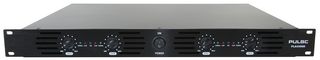 PLA4350D - 4 Channel Power amplifier, 4x350W RMS - 1U