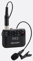 F2-BT - BT Field Audio Recorder 32-bit with Lavalier Mic, Black