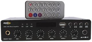 ADS120D - 120W 3x1 Mixer Amplifier 100V with BT & USB