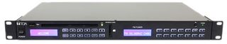 MD-200CTU-EB - Dual Audio Player CD/USB/SD/MMC & FM, 19" Rack Mount