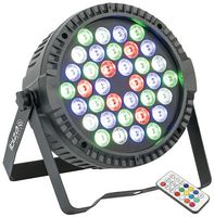 THINPAR36X1-RGBW - 36W LED Par Can RGBW with IR Control