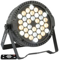 THINPAR-36X1WHITE - 36W White LED Par Can with IR Control