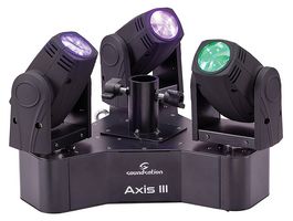 AXIS III - 3 Head Beam Moving Light, 3x 10W