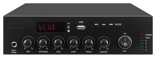 ADSMS60 - 100V Mixer Amplifier Media Player with FM & Bluetooth, 60W