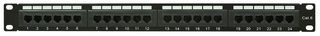 CAT6-24IDC - 24-Port Cat6 Rackmount IDC Patch Panel, 19" 1U