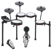 NITROMAXKITXEUK - NITRO MAX KIT - 8 Piece Electronic Drum Kit with Mesh Heads and Bluetooth