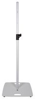 180.196UK - Speaker Stand with Square Base, White