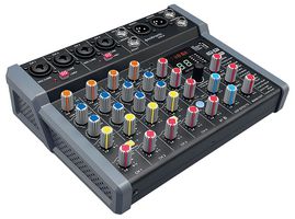 CMA-8 - 4 Mono and 2 Stereo Compact Mixer with DSP, USB Play / Record / PC and Bluetooth