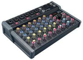 CMA-10 - 6 Mono and 2 Stereo Compact Mixer with DSP, USB Play / Record / PC and Bluetooth