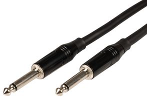 SPJ-J300 - 6.3mm Mono Jack Plug to 6.3mm Mono Jack Classic Speaker Lead, 3m