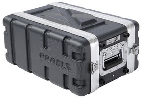 FOABSR4US - 4U 19" Shallow Equipment Rack Case, 208mm Depth