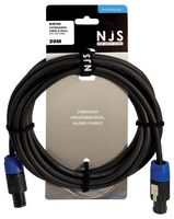 NJS755 - 2 Pole Speakon Plug to 2 Pole Speakon Plug Loudspeaker Lead, 20m