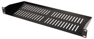 RKSV-1U180 - 19” 1U Vented Rack Shelf - 180mm depth
