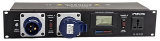 PDU16-UN32 - 2U 32A AC Rack Mount PDU with 8x Universal Sockets