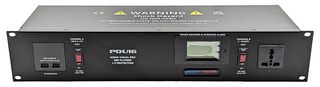 PDU16-AV - 2U 20A Rack Mount PDU with Power Monitoring and Overload Protection