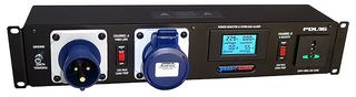 PDU16-UN - 2U 16A Rack Mount PDU with Power Monitor Pair of C-FORM Sockets