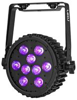 INTENSE 9HEX10 PRO LED SLIM - 9x 10W Six Colour RGBWAUV LED Slim Par
