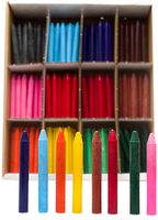 WCS288/C - Wax Crayons - Pack of 288 Assorted Colours
