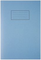 EX108 - A4 Lined Blue Exercise Book - 80 Pages